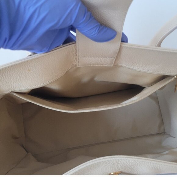CHANEL Set Beige Tote and Insert - Picture 14 of 16